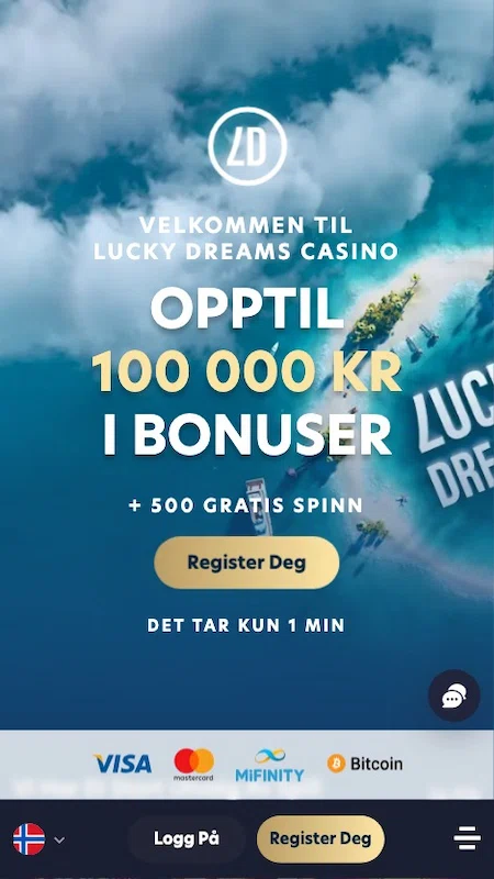 Lucky Dreams Velkomstbonus