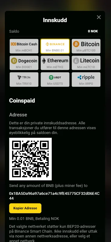 Revolut “Uttak”-side