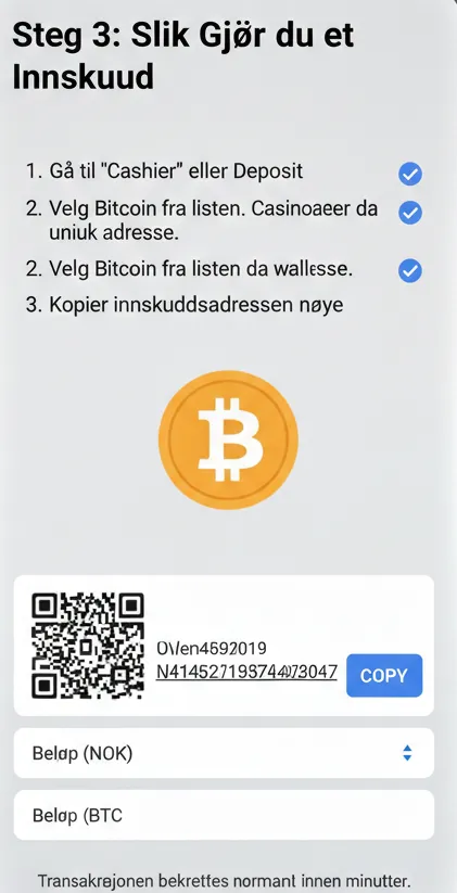 Slik Gjør du et Innskudd