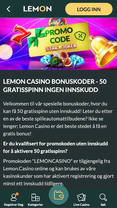 Lemon Promokode