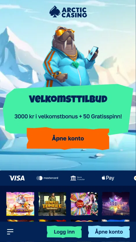 Arctic Casino velkomstbonus