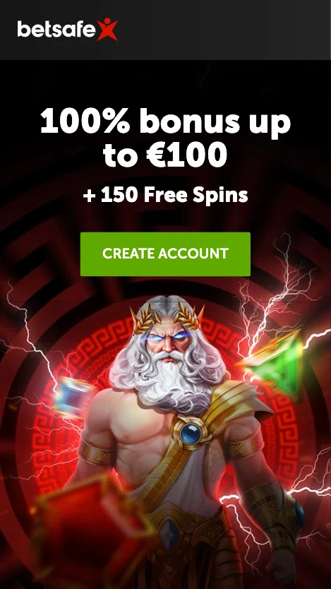 Betsafe Casino velkomstbonus