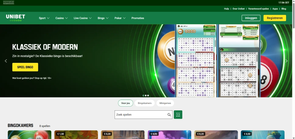 Unibet Casino Bingo