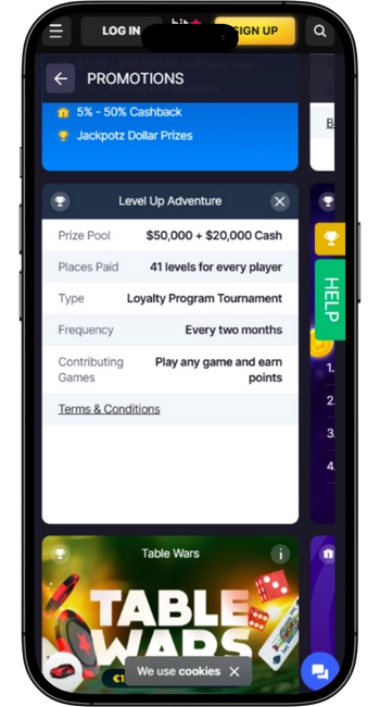 Vurder bonusvilkårene